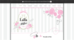 Desktop Screenshot of lallachiffon.com